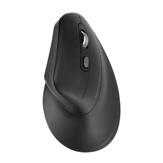 Kensington Optische PC Maus Pro FitT Ergo My 630 EQ Rechtshänder ergonomisch USB-A 10m Akku inkl. USB-A Nano-Receiver, USB-C/USB-A-Ladekabel (1,5 m) schwarz