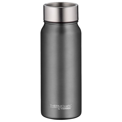 THERMOCAFE BY THERMOS Thermobecher TC Drinking MUG Mehrweg 8,3 x 21 cm (Ø x H) 500ml 18/8 Edelstahl stone grey