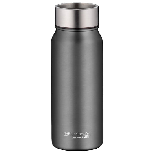 THERMOCAFE BY THERMOS Thermobecher TC Drinking MUG Mehrweg 8,3 x 21 cm (Ø x H) 500ml 18/8 Edelstahl stone grey