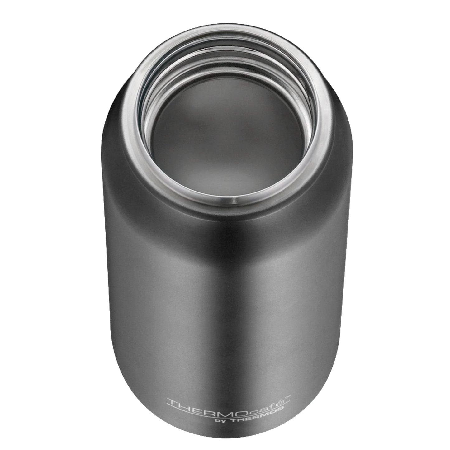 THERMOCAFE BY THERMOS Thermobecher TC Drinking MUG Mehrweg 8,3 x 21 cm (Ø x H) 500ml 18/8 Edelstahl stone grey