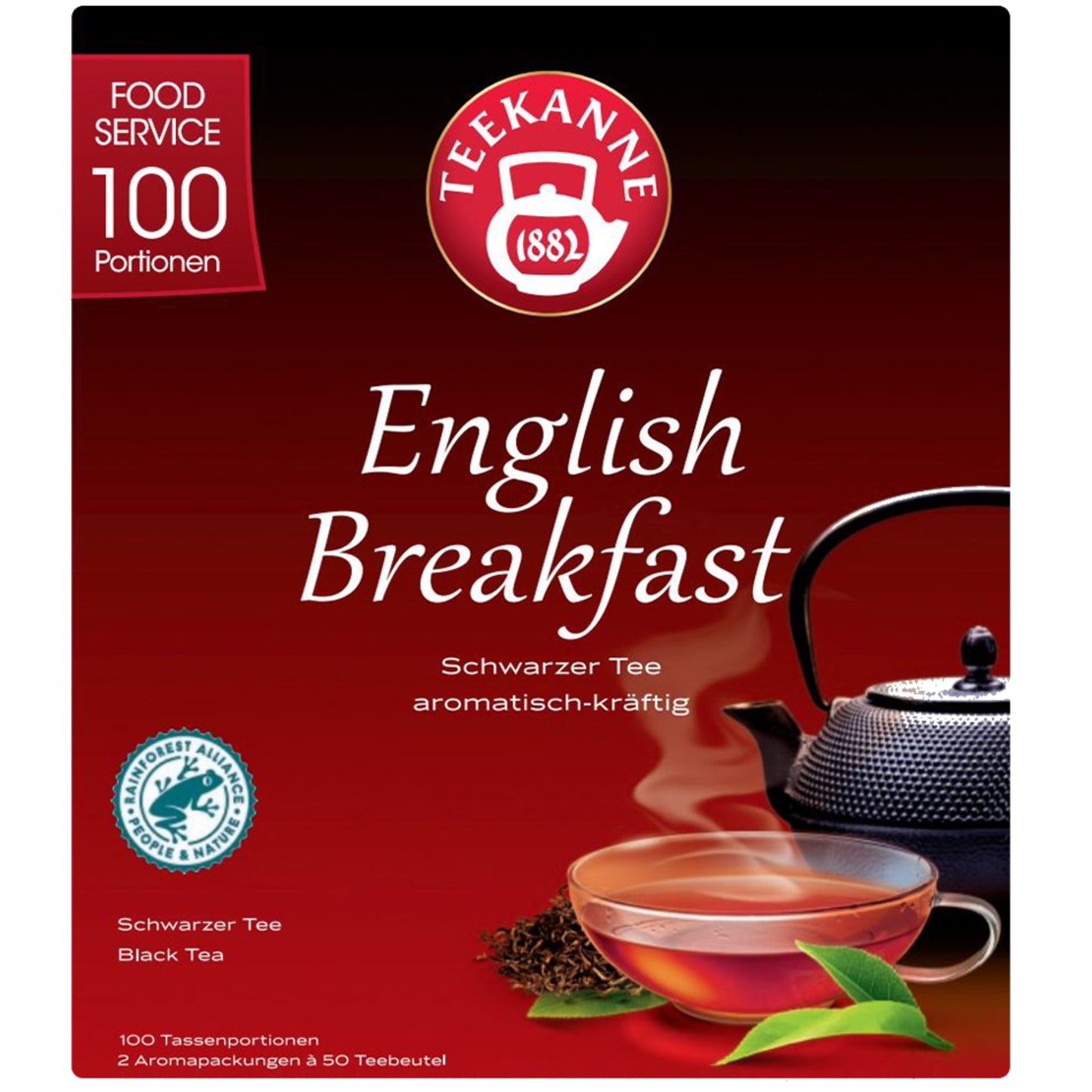 Teekanne Tee English Breakfast 100 Btl./Pack.