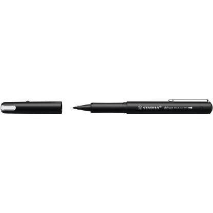 STABILO® Fasermaler dr!ver 0,8mm schwarz