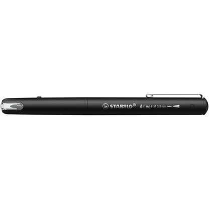 STABILO® Fasermaler dr!ver 0,8mm schwarz