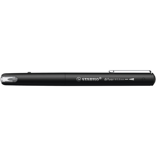 STABILO® Fasermaler dr!ver 0,8mm schwarz