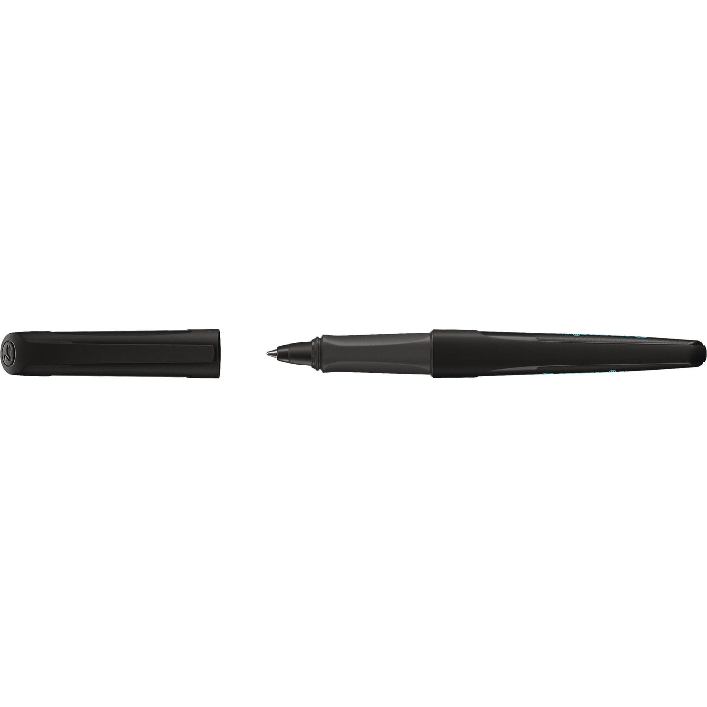 STABILO® Kugelschreiber Flow 0,5mm blau Mine auswechselbar dokumentenecht Schaftfarbe: schwarz