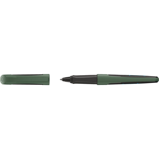 STABILO® Kugelschreiber Flow 0,5mm blau Mine auswechselbar dokumentenecht Schaftfarbe: khaki/schwarz
