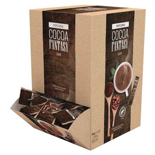 Cocoa Fantasy Getränkepulver Dark Kakao 100 x 24 g/Pack.