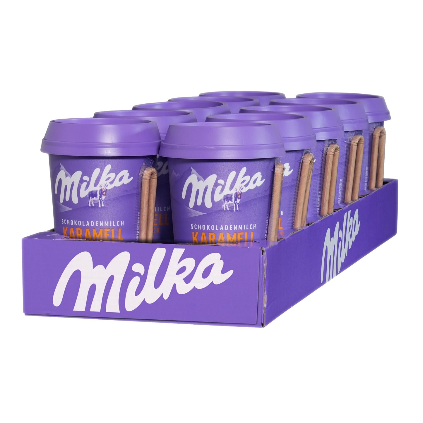 Milka Milchmischgetränk Karamell 596843 10x220ml