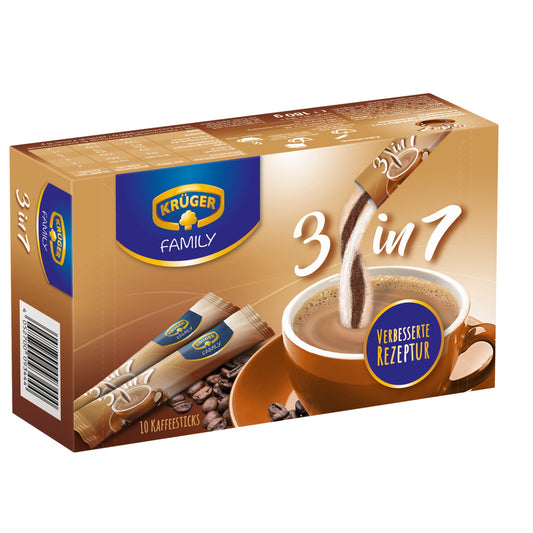 KRÜGER FAMILY Kaffee Classic 3in1 löslich 10 x 18 g/Pack.