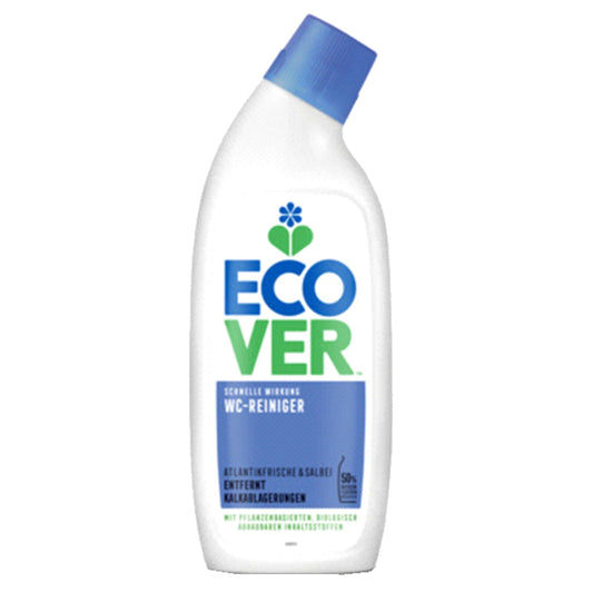 ecover WC-Reiniger Atlantikfrische & Salbei biologisch abbaubar pH-Wert: 3 Flasche Polyethylen recycelbar 0,75l