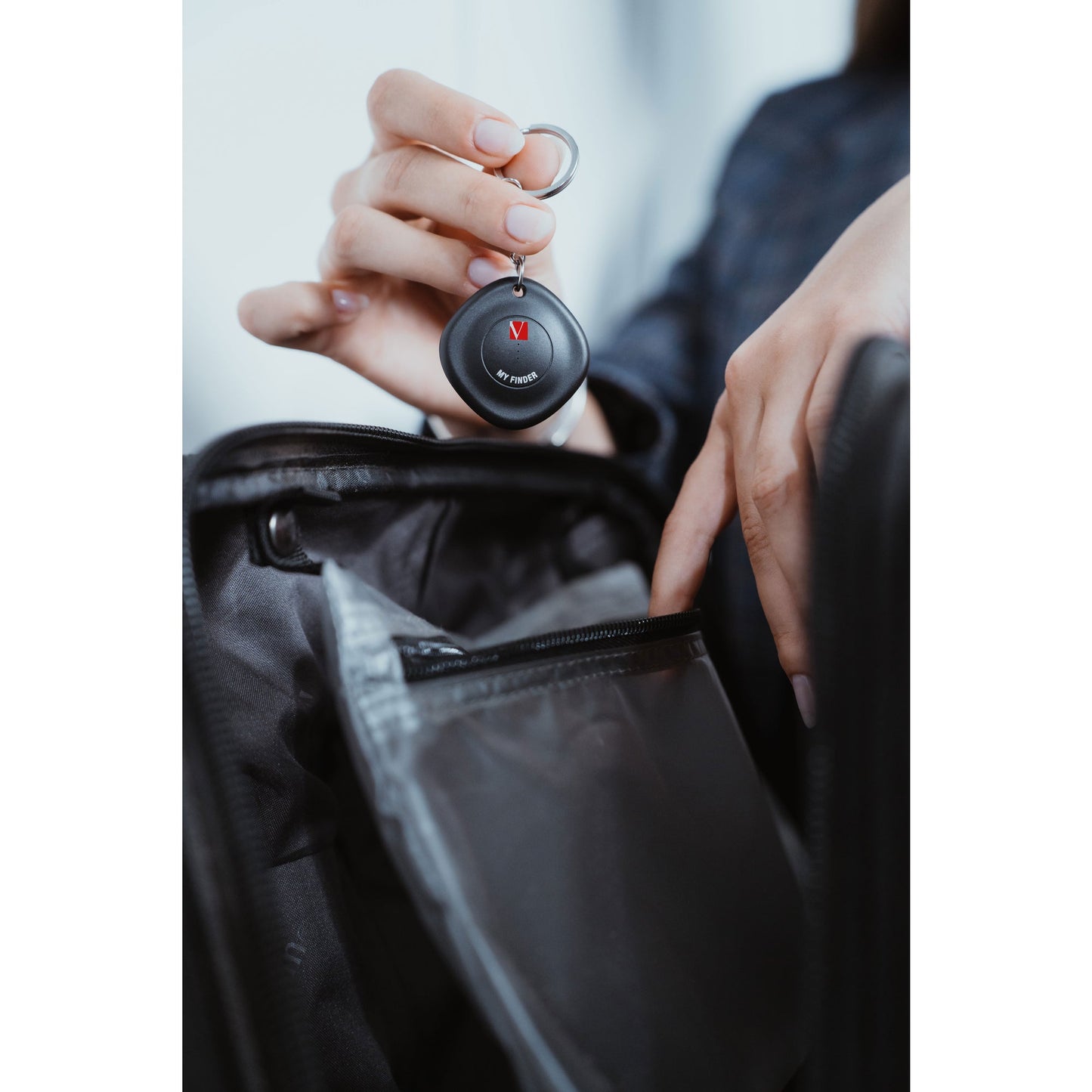 Verbatim Bluetooth-Tracker My Finder Apple App "Wo ist?" 40,8 x 11,7 x 40,8 mm (B x H x T) 2 St./Pack.