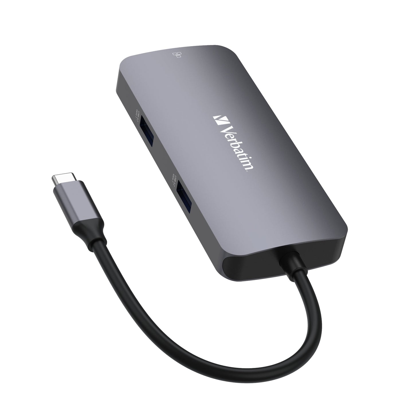 Verbatim USB-Hub CMH-05 USB-C grau/schwarz