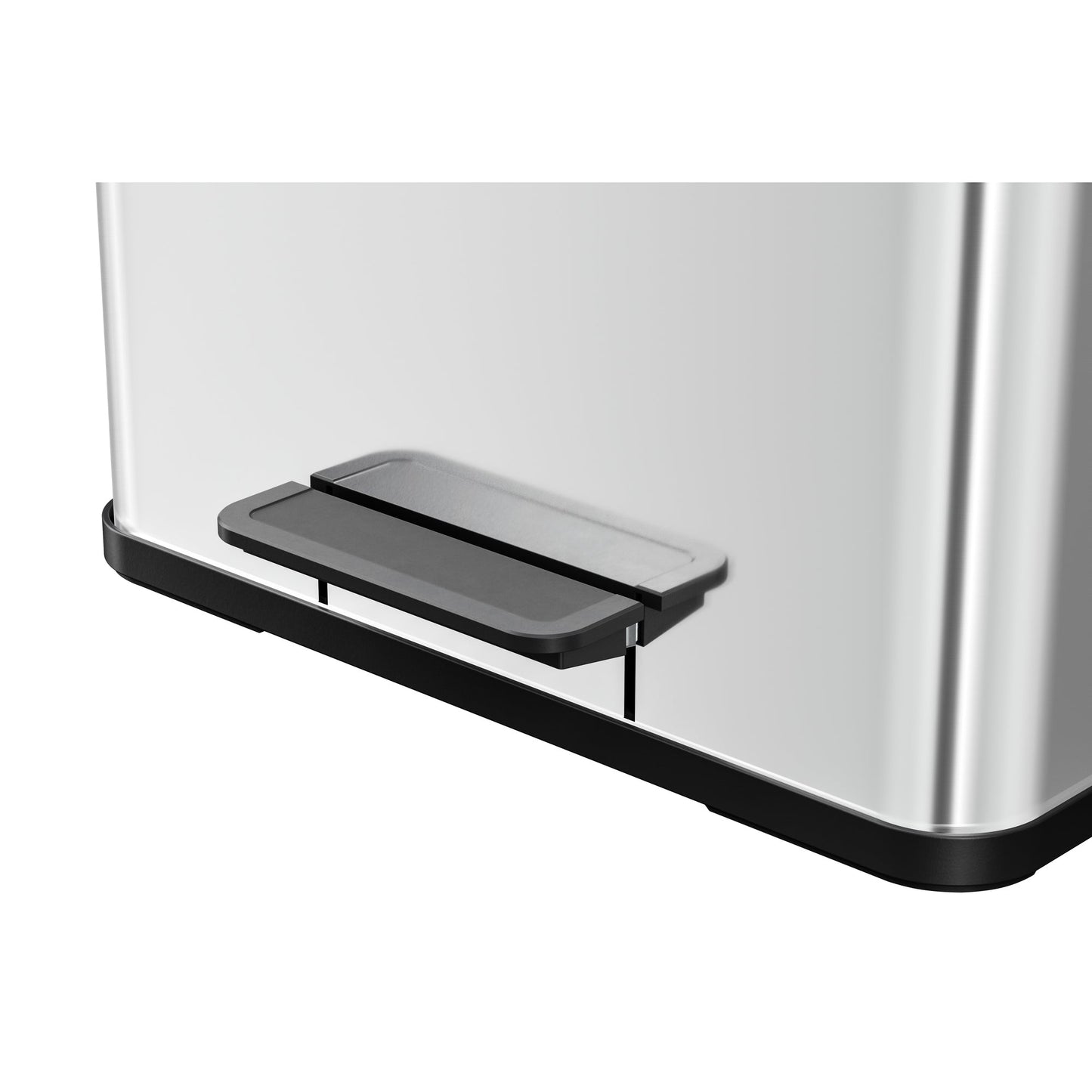 Hailo Tretabfalleimer Öko trio Plus L 47 x 43 x 34 cm (B x H x T) 3 x 9l Edelstahl edelstahl