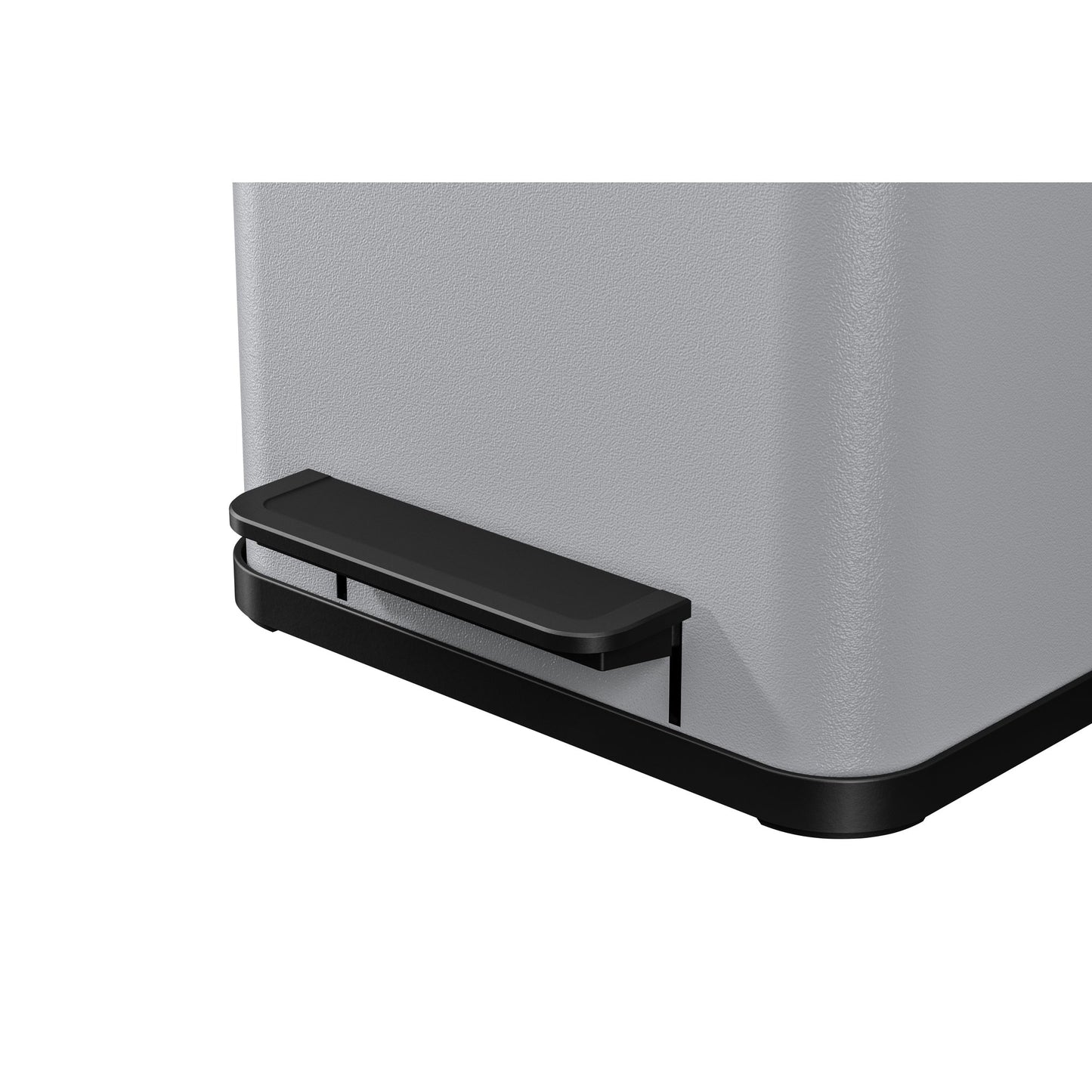 Hailo Tretabfalleimer Öko duo Plus M 32 x 43 x 33 cm (B x H x T) 2 x 9l Stahlblech hellgrau