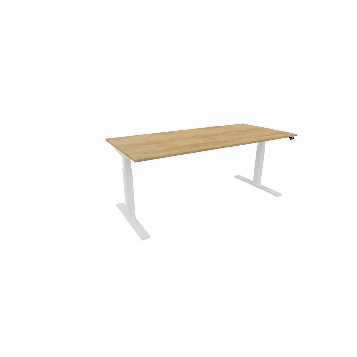 NowyStyl Schreibtisch eModel 3.0 Maße: 1.800 x 650-1.310 x 800 mm (B x H x T) Holz natural hickory