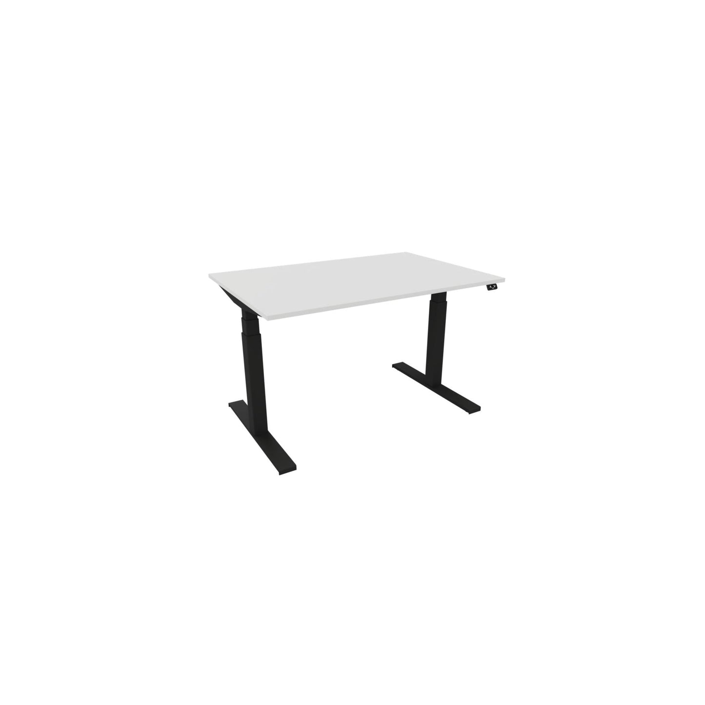 NowyStyl Schreibtisch eModel 3.0 Maße: 1.200 x 650-1.310 x 800 mm (B x H x T) Holz weiß
