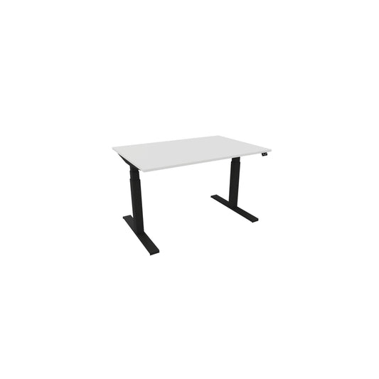 NowyStyl Schreibtisch eModel 3.0 Maße: 1.200 x 650-1.310 x 800 mm (B x H x T) Holz weiß