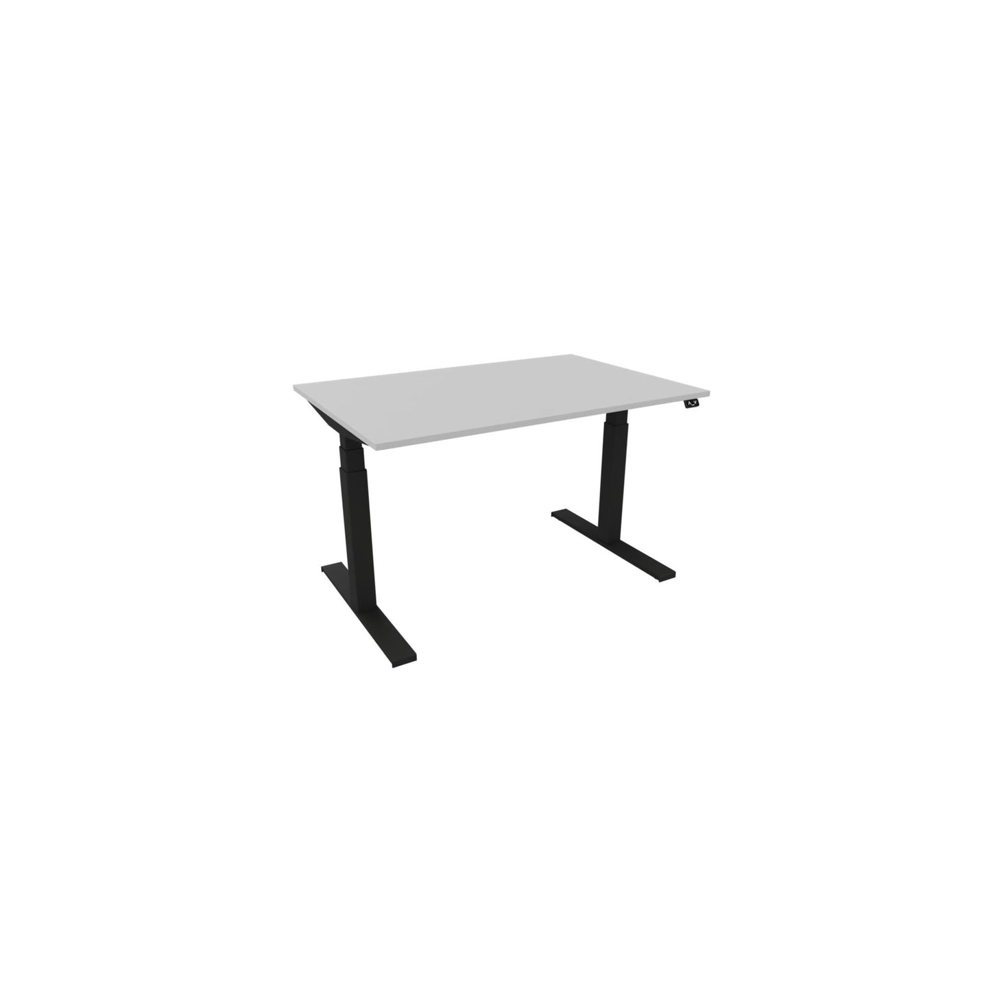 NowyStyl Schreibtisch eModel 3.0 Maße: 1.200 x 650-1.310 x 800 mm (B x H x T) Holz platinum
