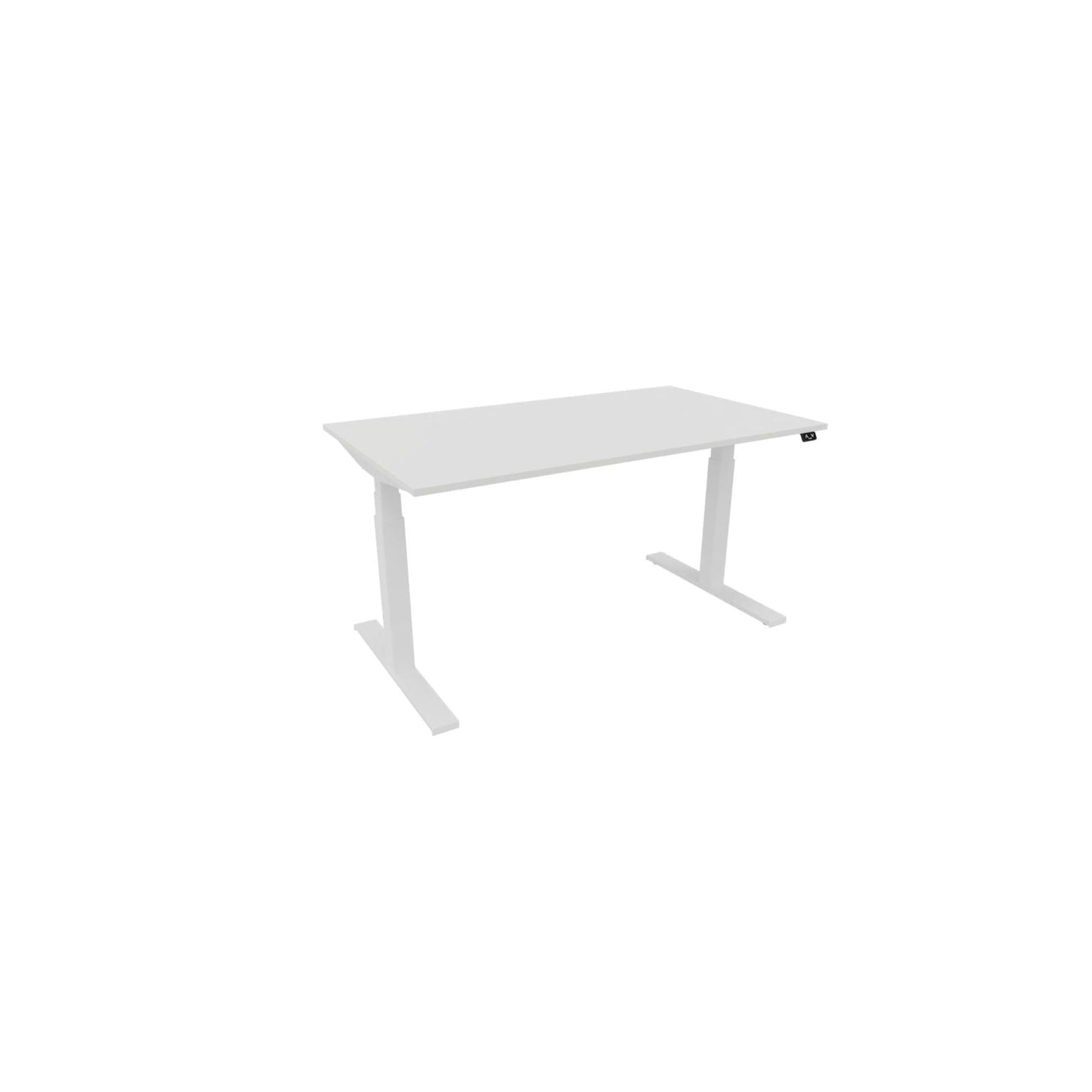 NowyStyl Schreibtisch eModel 3.0 Maße: 1.400 x 650-1.310 x 800 mm (B x H x T) Holz weiß