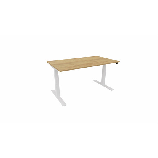 NowyStyl Schreibtisch eModel 3.0 Maße: 1.400 x 650-1.310 x 800 mm (B x H x T) Holz natural hickory