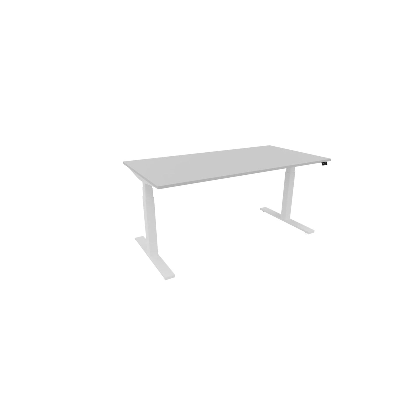 NowyStyl Schreibtisch eModel 3.0 Maße: 1.600 x 650-1.310 x 800 mm (B x H x T) Holz platinum
