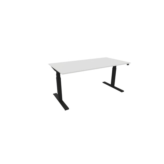 NowyStyl Schreibtisch eModel 3.0 Maße: 1.600 x 650-1.310 x 800 mm (B x H x T) Holz weiß