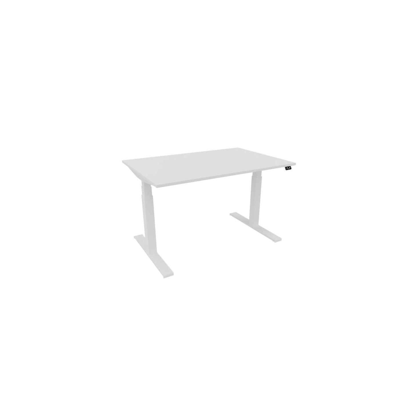 NowyStyl Schreibtisch eModel 3.0 Maße: 1.200 x 650-1.310 x 800 mm (B x H x T) Holz weiß