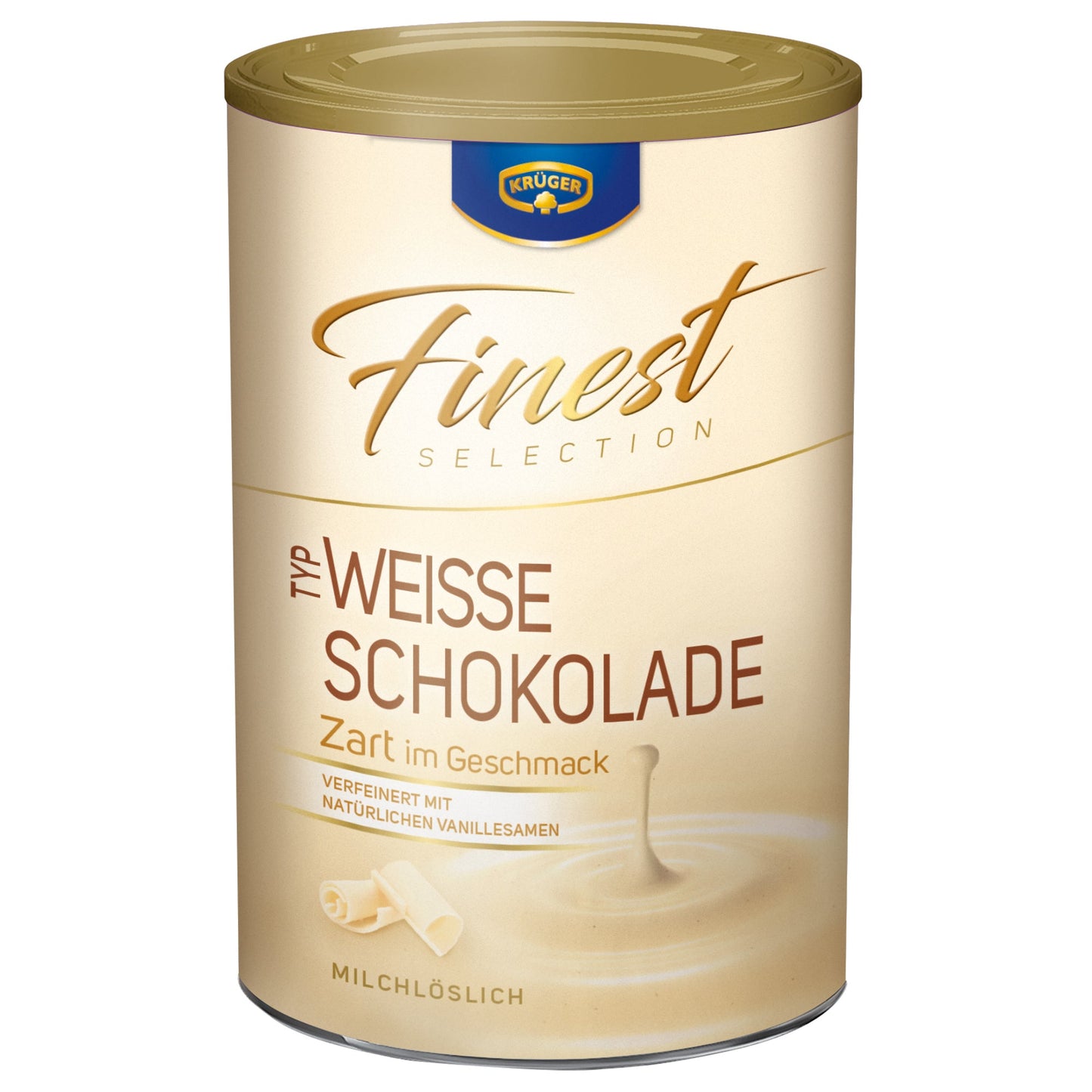 KRÜGER Finest SELECTION Getränkepulver Weiße Schokolade 300 g/Pack.