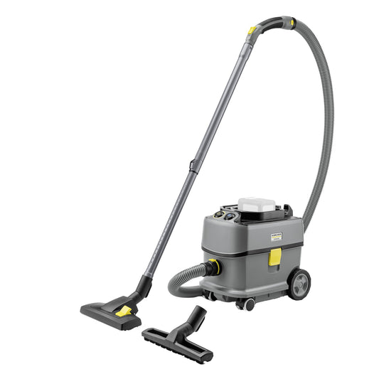 Kärcher Bodenstaubsauger T 10/1 Bp Adv HEPA 25,5 x 35,5 x 43 cm (B x H x T) 10l 500W Zubehör erforderlich Kärcher Akku Battery Power+ 36/60 2.042-022.0, Akkuladegerät Battery Power+ 36/60 2.445-045.0