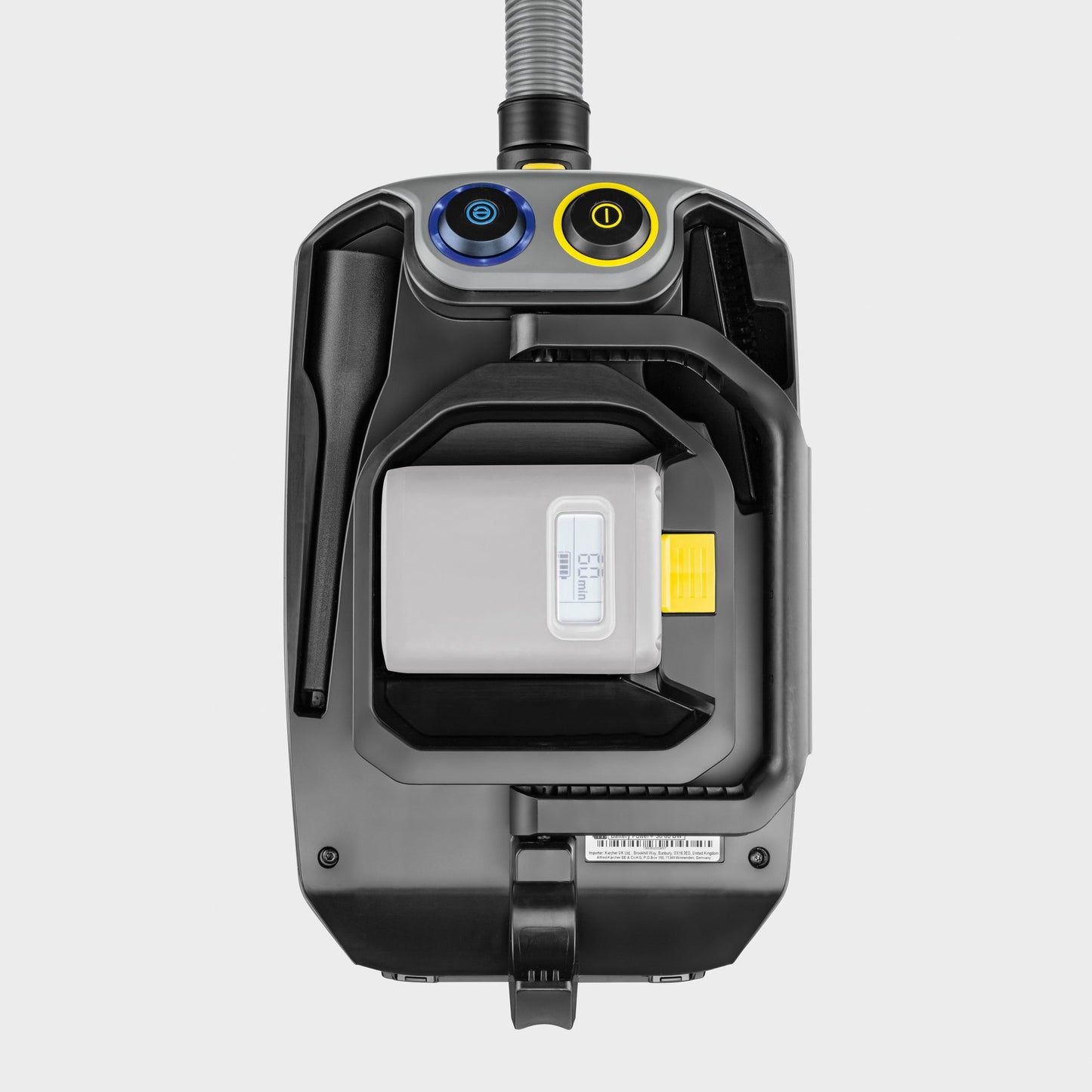 Kärcher Bodenstaubsauger T 10/1 Bp Adv HEPA 25,5 x 35,5 x 43 cm (B x H x T) 10l 500W Zubehör erforderlich Kärcher Akku Battery Power+ 36/60 2.042-022.0, Akkuladegerät Battery Power+ 36/60 2.445-045.0
