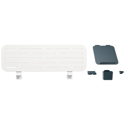 Leitz Organisationspaneel Pegboard Leitz Schreibtisch Ergo 800 x 270 x 103 mm (B x H x T) Klemme Kunststoff, 85 % recycelt, MDF-Platte weiß