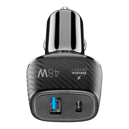 cellularline Kfz-Ladegerät CAR MULTIPOWER ULTRA Geräte mit USB-Anschluss schwarz