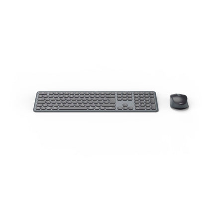 Hama Tastatur-Maus-Set WKM-550 QWERTZ Windows® 10, Mac universell USB-A 10m inkl. USB-A-Empfänger schwarz
