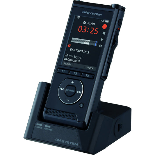 OLYMPUS Diktiergerät DS-9100 E2 Premium Edition 4,98 x 12,08 x 1,86 cm (B x H x T) DSS: QP: 48, SP: 42 , PCM: Stereo: 54, Mono: 26, MP3: Stereo: 42, Mono: 55h