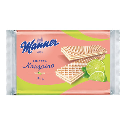Gebäck Knuspino Limette 110 g/Pack.