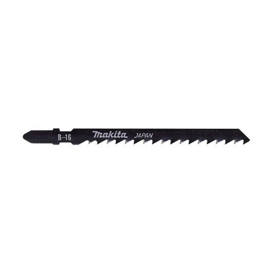 Makita® Sägeblatt B-16 Stichsäge mit T-Schaft-Aufnahme Werkzeugstahl (HCS/CV), legiert 5 St./Pack.