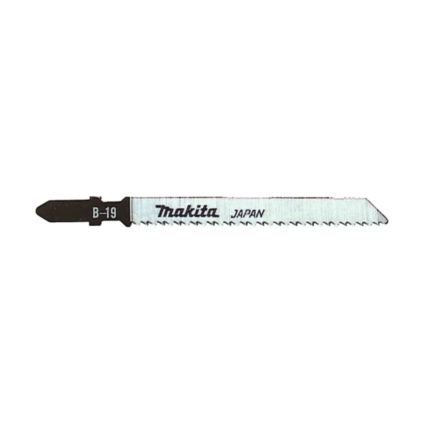 Makita® Sägeblatt B-19 Stichsäge mit T-Schaft-Aufnahme Werkzeugstahl (HCS/CV), legiert 5 St./Pack.