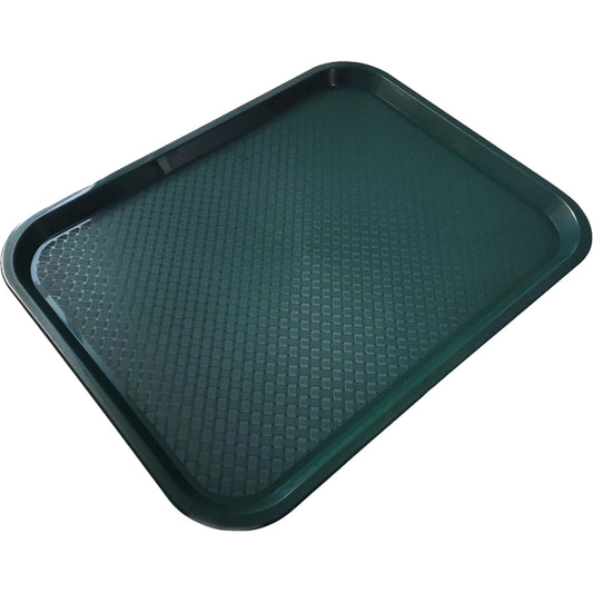 Cent Serviertablett 41,5 x 1,9 x 30,5 cm (B x H x L) Polypropylen Farbe: dunkelgrün