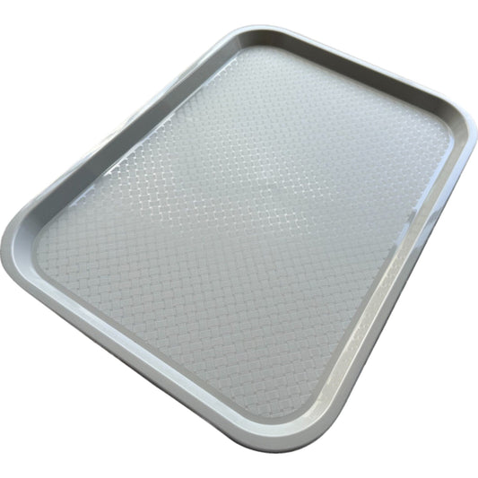 Cent Serviertablett 41,5 x 1,9 x 30,5 cm (B x H x L) Polypropylen Farbe: lichtgrau