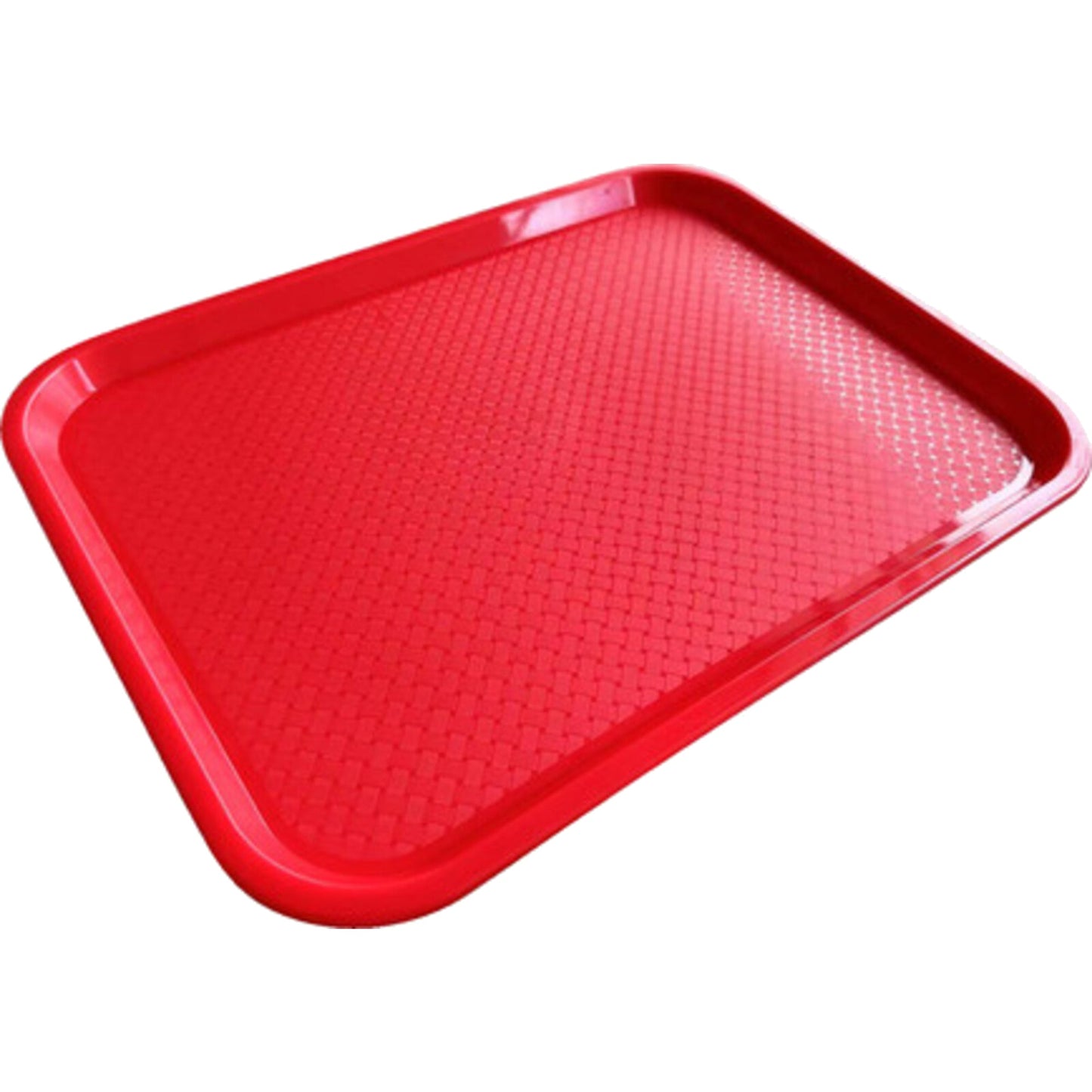 Cent Serviertablett 41,5 x 1,9 x 30,5 cm (B x H x L) Polypropylen Farbe: rot