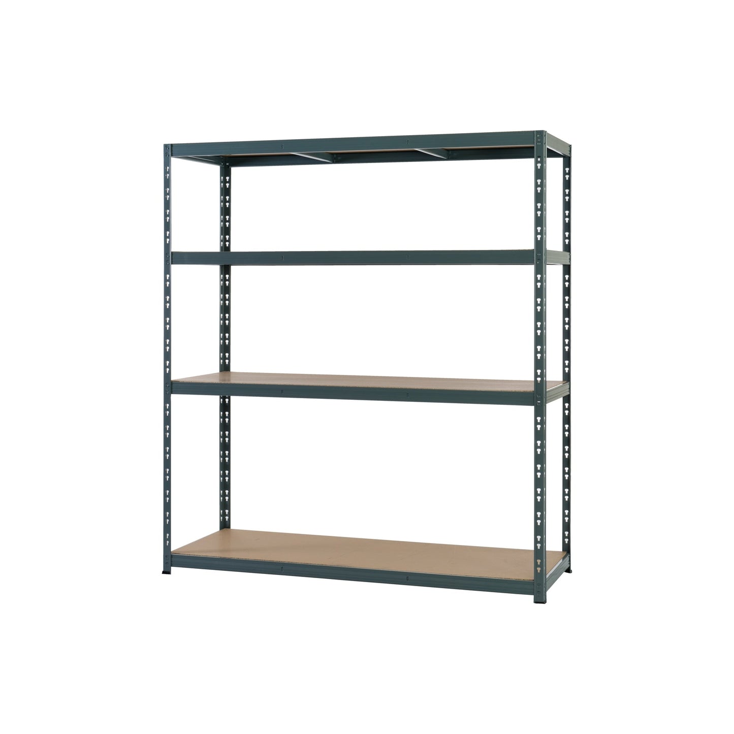 pro-bau-tec Grundregal 1.600 x 1.800 x 600 mm (B x H x T) 4 Fachböden 250kg Stahl, pulverbeschichtet