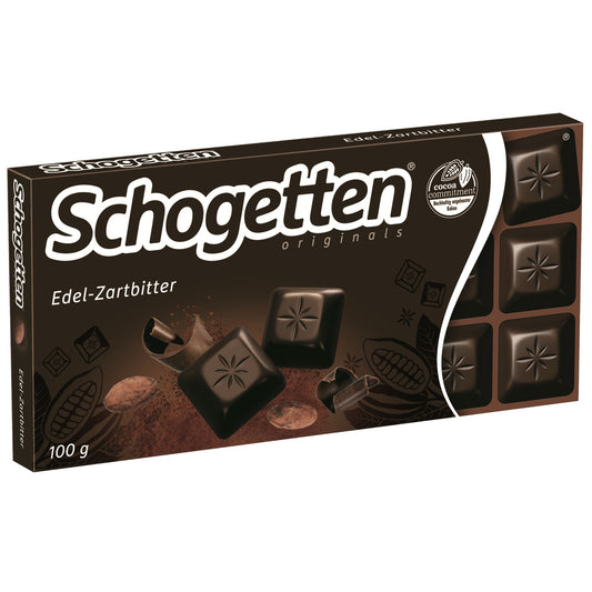 Schogetten Schokolade Edel-Zartbitter 100 g/Pack.