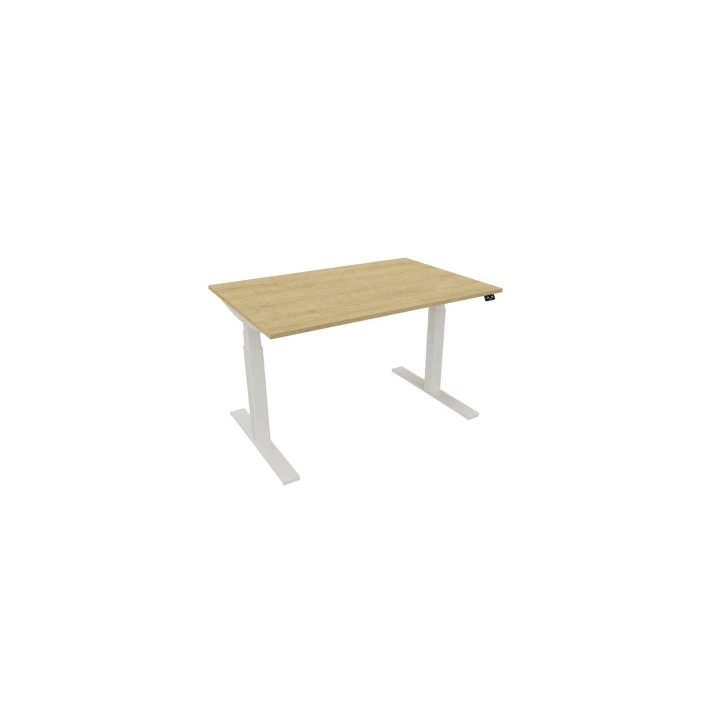 NowyStyl Schreibtisch eModel 3.0 Maße: 1.200 x 650-1.310 x 800 mm (B x H x T) Holz hamilton oak