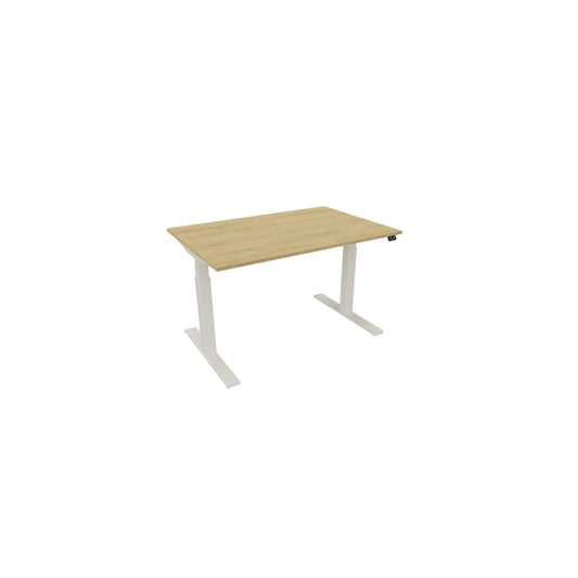 NowyStyl Schreibtisch eModel 3.0 Maße: 1.200 x 650-1.310 x 800 mm (B x H x T) Holz hamilton oak