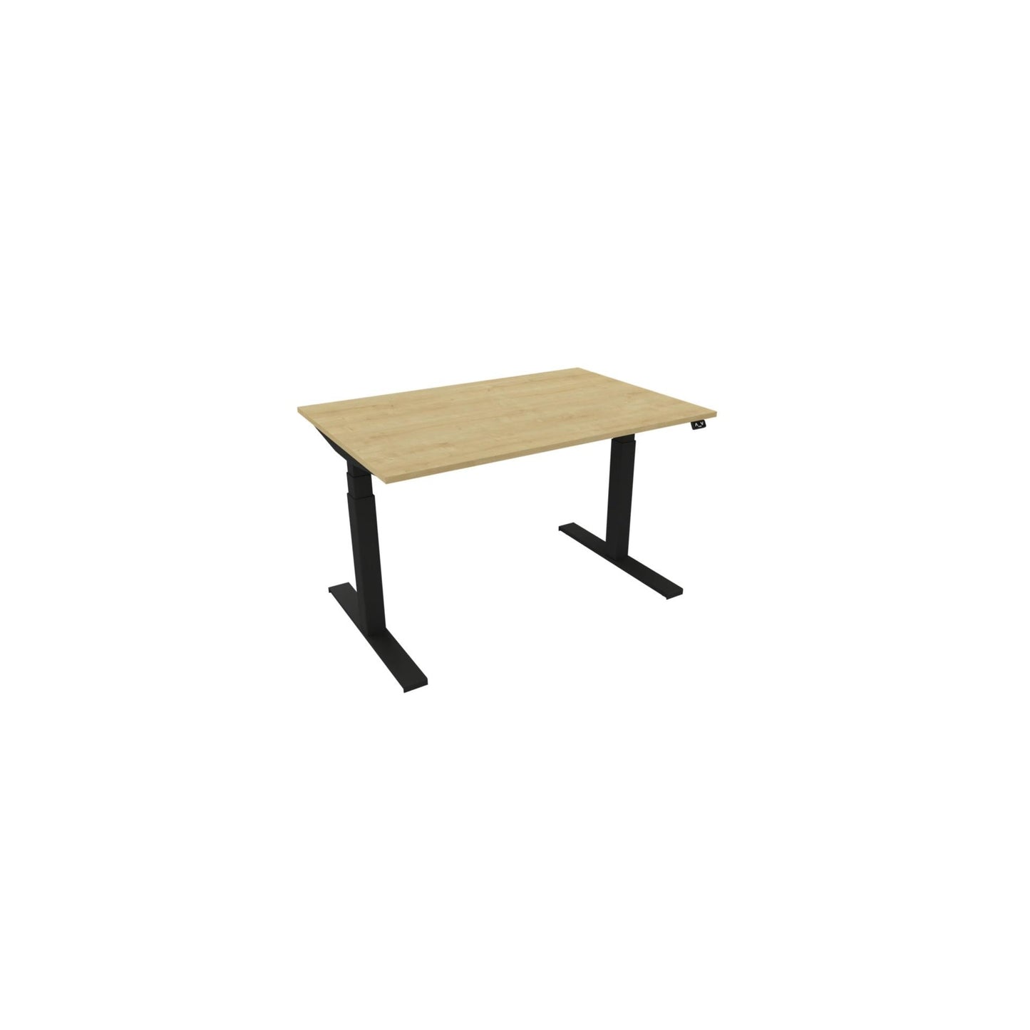 NowyStyl Schreibtisch eModel 3.0 Maße: 1.200 x 650-1.310 x 800 mm (B x H x T) Holz hamilton oak