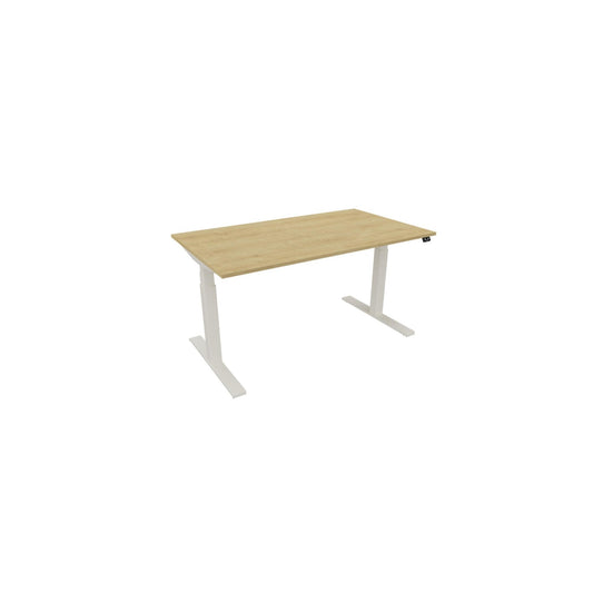 NowyStyl Schreibtisch eModel 3.0 Maße: 1.400 x 650-1.310 x 800 mm (B x H x T) Holz hamilton oak
