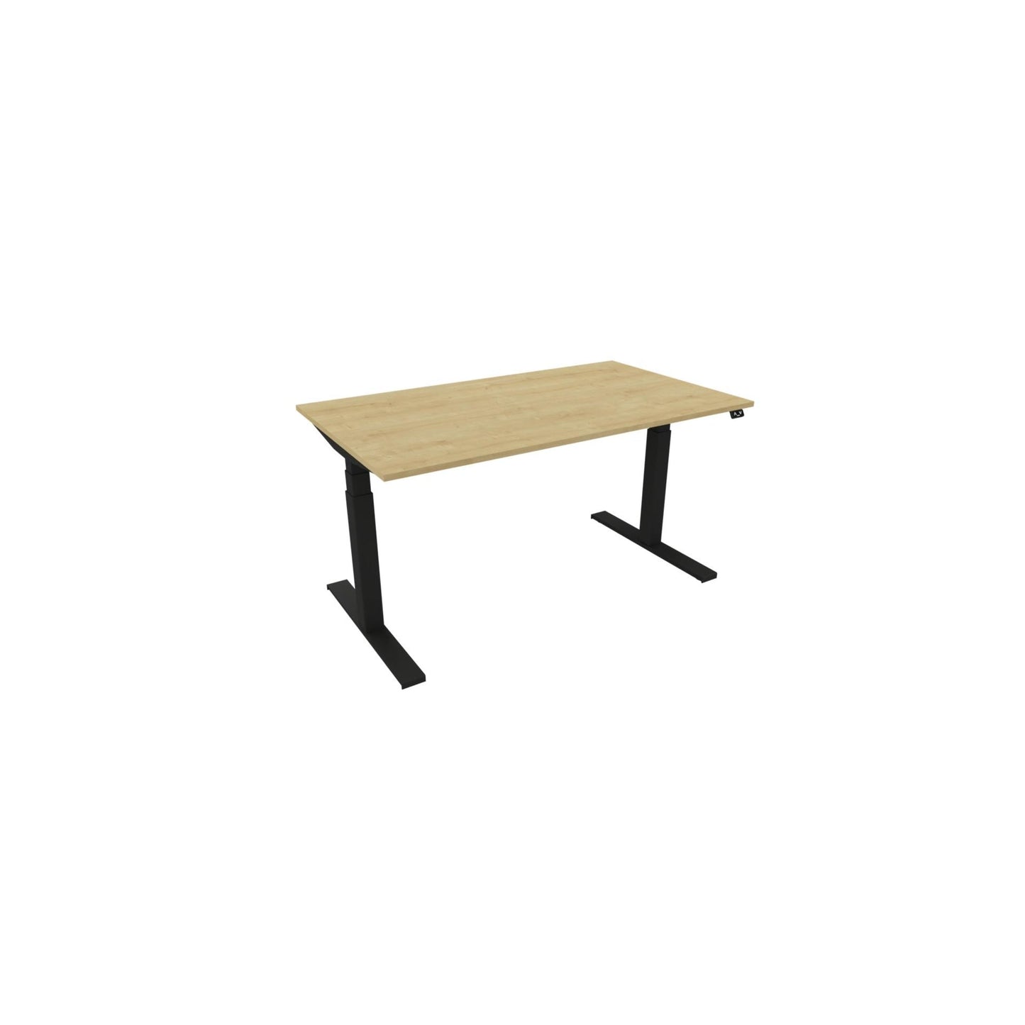 NowyStyl Schreibtisch eModel 3.0 Maße: 1.400 x 650-1.310 x 800 mm (B x H x T) Holz hamilton oak