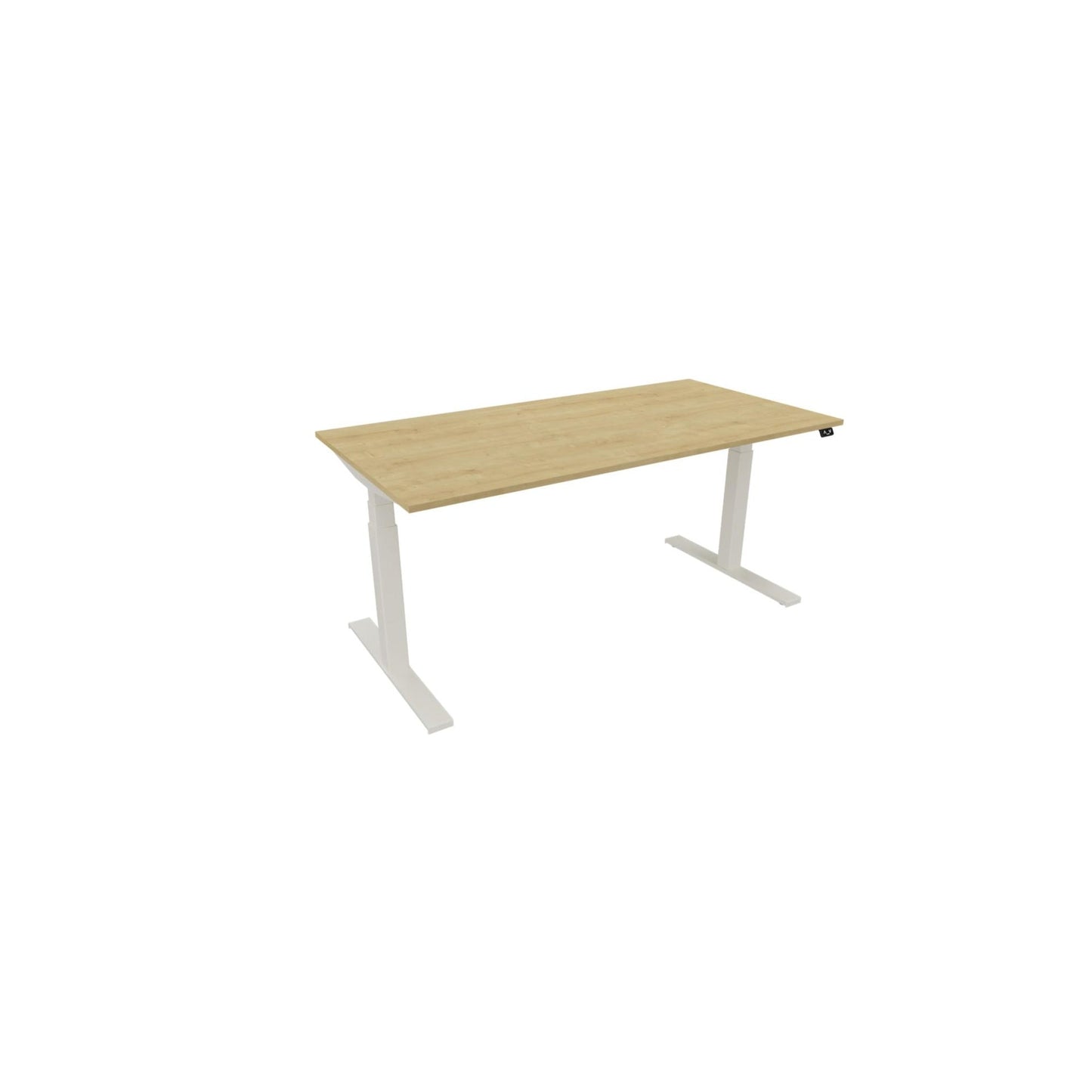 NowyStyl Schreibtisch eModel 3.0 Maße: 1.600 x 650-1.310 x 800 mm (B x H x T) Holz hamilton oak