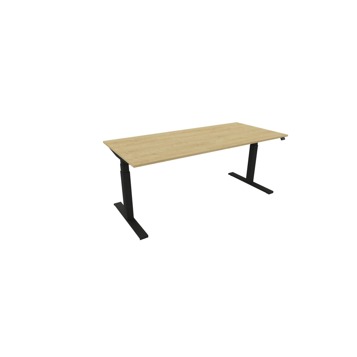 NowyStyl Schreibtisch eModel 3.0 Maße: 1.800 x 650-1.310 x 800 mm (B x H x T) Holz hamilton oak