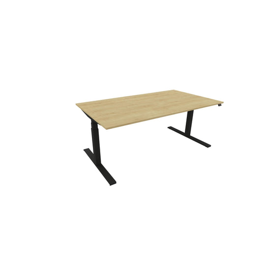 NowyStyl Schreibtisch eModel 3.0 Maße: 1.800 x 650-1.310 x 1.000 mm (B x H x T) Holz hamilton oak